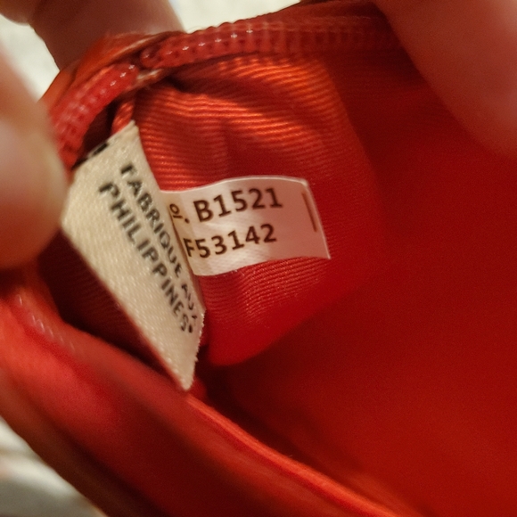 Red and Pink Coach Wristlet - Picture 4 of 5